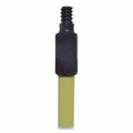 Cromo 60 in. Broom Handle with Nylon Thread Fiberglass, Yellow CR3758358